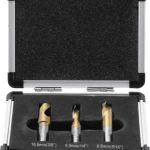 Brocas para pontos de solda 6,5mm, 8mm, 10mm.