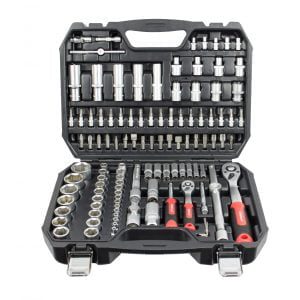 Jogo Chaves de caixa 110Pcs 1/4-1/2